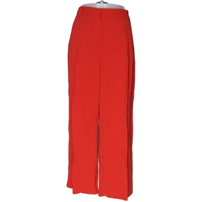 Palazzobyxor (Röd) från Massimo Dutti Elastan, Viskos
