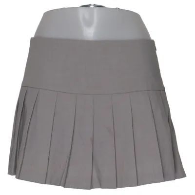 Rock (Grau) von Zara Elasthan, Polyester, Viskose