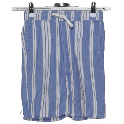 Korte broek (Blauw, Wit) van H&M Katoen, Linnen