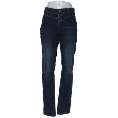 Jean (Bleu) de Timezone Coton, Élasthane