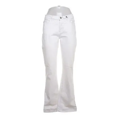 Jeans (White) from Earl Jean Cotton, Polyester
