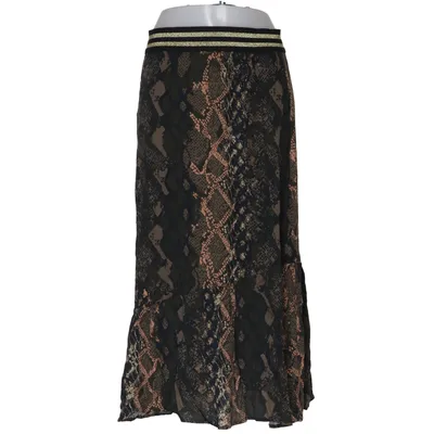 Rok (Groen, Bruin, Zwart) van Lindon Viscose