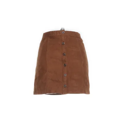 Rock (Braun) von Hollister Polyester, Viskose