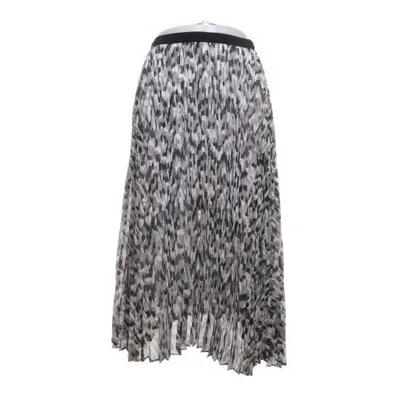 Skirt (Gray, Black) from Uniqlo Polyester, Elastane