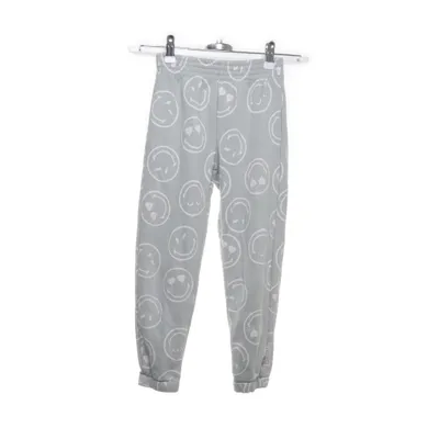 Sweatpants (Green, White) from Zara x Smiley World