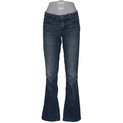 Jeans (Blå) fra Paige Bomuld, Elastan, Polyester