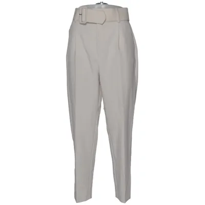 Hose (Beige) von Zara Elasthan, Polyester, Viskose