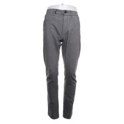 Kostuumbroek (Grijs) van Jack & Jones Viscose, Katoen, Elastaan