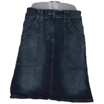 Denim skirt (Blue) from L.O.G.G by H&M Cotton, Elastane