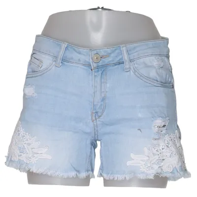 Jeansshorts (Blå, Hvid) fra Yessica by C&A Bomuld, Elastan