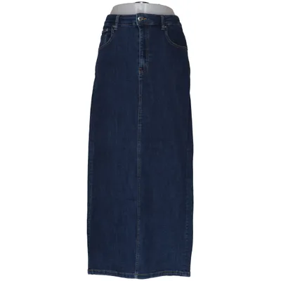 Jeanskjol (Blå) från Perfect Jeans Bomull, Elastan
