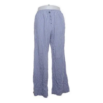 Pyjamasbukser (Blå, Hvid) fra Bershka Linned, Viscose