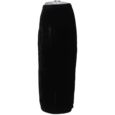 Maxi nederdel (Sort) fra Silkwear Silke, Viscose
