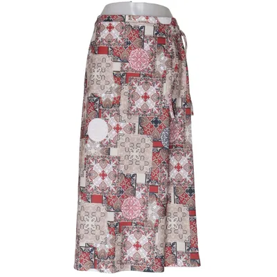 Maxi skirt (Brown, Red, White, Black) from Finn Karelia Cotton, Polyester