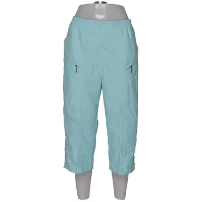 Trekvart bukser (Blå) fra Mian Polyester, Viscose