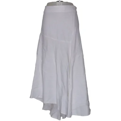 Maxi rok (Wit) van La Naturelle Linnen