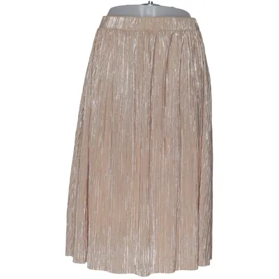 Rok (Goud) van Mango Basics Polyester