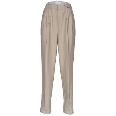 Suit pants (Beige) from The Fashion Fraction x NA-KD Elastane, Polyester, Viscose