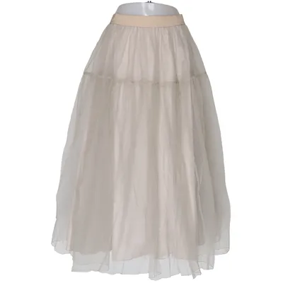 Jupe en tulle (Beige) de Andiata Polyamide, Polyester