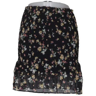 Jupe (Noir, Multicolore) de Timing Polyester