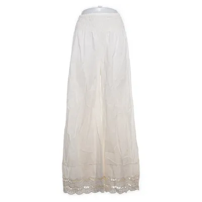 Pants (White) from Senes Cotton