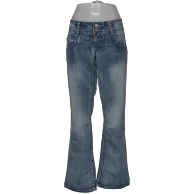 Jeans (Blå) fra Timezone Bomuld, Polyester