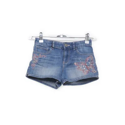 Denim shorts (Blauw) van Gap Kids Katoen, Elastaan, Polyester