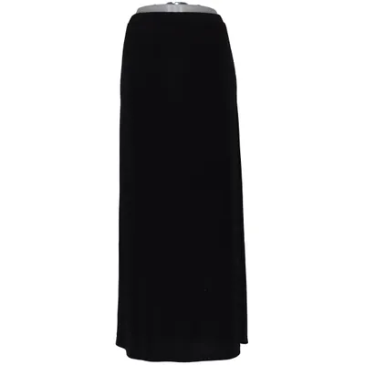 Maxi skirt (Black) from Ninetynine Elastane, Polyester
