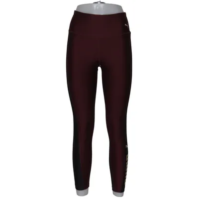 Sportleggings (Rood, Zwart) van Puma Elastaan, Polyester