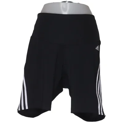 Short de compression (Noir, Blanc) de Adidas Élasthane, Polyester
