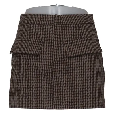 Rock (Schwarz, Beige) von Zara Elasthan, Polyester, Viskose