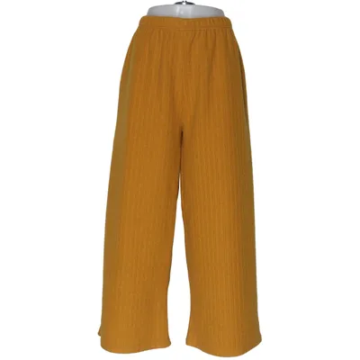 Pantalon patte d'éléphant (Jaune) de AKH Fashion Acrylique, Laine