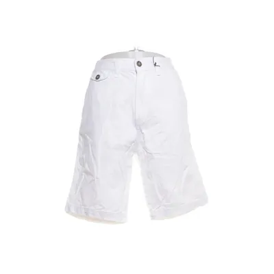 Denim shorts (Wit) van Chino Katoen