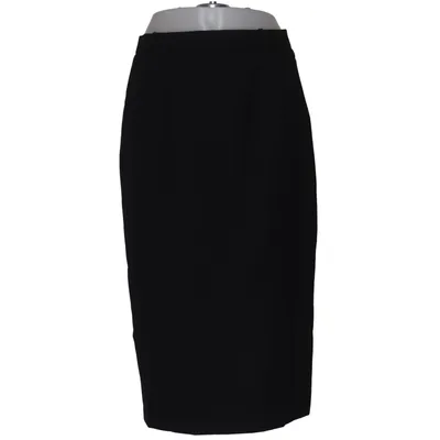 Skirt (Black) from Jacques Vert Polyester, Wool
