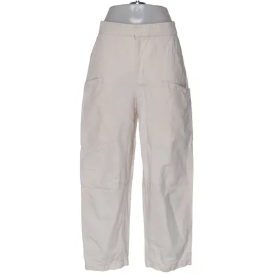 Broek (Beige) van Zara Katoen, Linnen