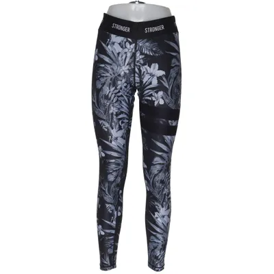 Träningstights (Svart, Grå, Vit) från Stronger Elastan, Polyester