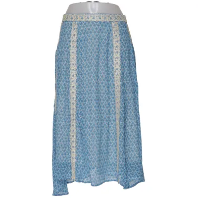 Maxirock (Blau) von Meisïe Recyceltes Polyester, Viskose