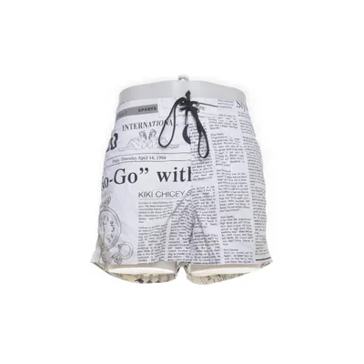 Zwemshort (Wit, Meerkleurig) van John Galliano Nylon