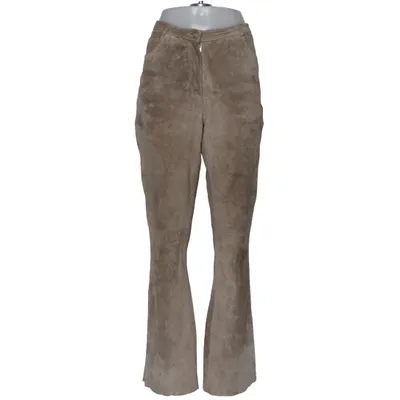 Läderbyxor (Beige) från Intown Acetat, Skinn