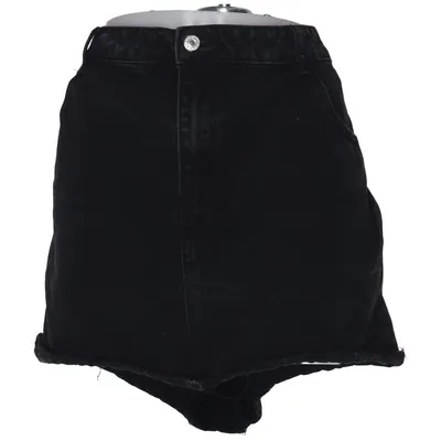 Jupe en jean (Noir) de Shein Curve Coton, Polyester, Viscose