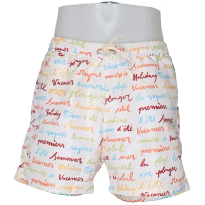 Zwemshort (Wit, Meerkleurig) van Octobre Éditions Polyester