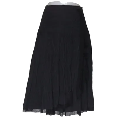 Wrap skirt (Gray) from Pauw Cotton, Metallic fiber