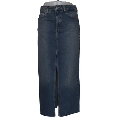Spijkerrok (Blauw) van Stradivarius Katoen, Elastaan