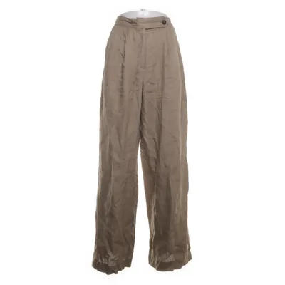 Pantalon patte d'éléphant (Beige) de Massimo Dutti Lin
