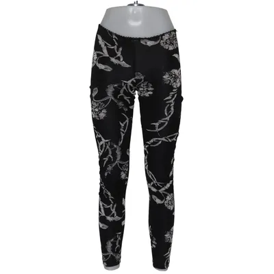 Leggings (Zwart, Wit) van Galliano Katoen, Elastaan