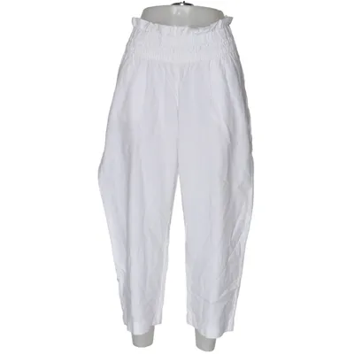 Zwangerschapsbroek (Wit) van H&M Mama Linnen, Viscose