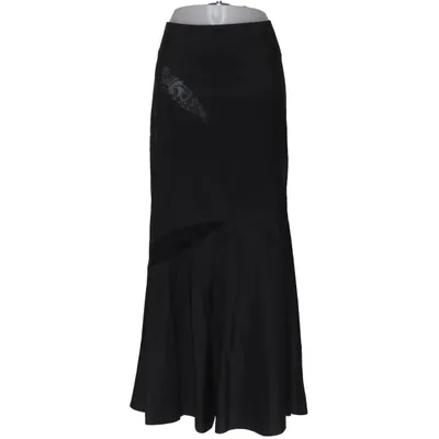 Rok (Zwart) van Nicowa Acetaat, Polyamide, Polyester, Viscose