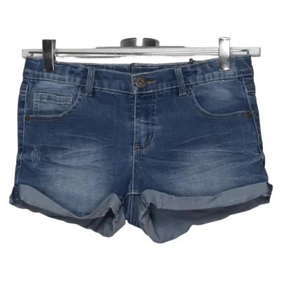 Denim shorts (Blue) from Lab Industries by KappAhl Cotton, Elastane, Polyester, Viscose