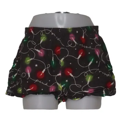 Pyjamashorts (Grau, Mehrfarbig) von Pink Victoria's Secret Baumwolle, Elasthan, Modal, Polyamid