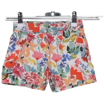 Shorts (Hvid, Flerfarvet) fra Zara Girls Soft Collection Bomuld, Elastan